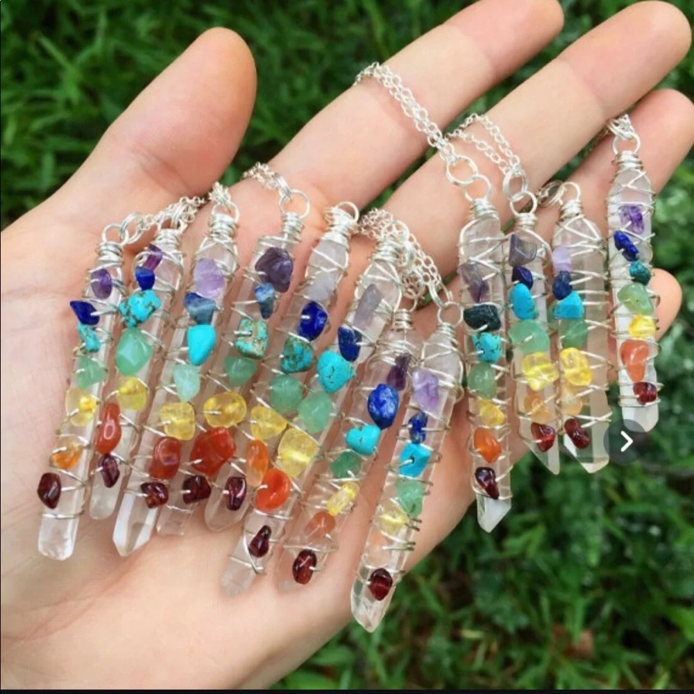 🧘🏽♀️🧘🏼NEW CHAKRA NECKLACE - Picture 5 of 5